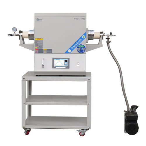 Intelligent double temperature zone tube furnace 1700℃