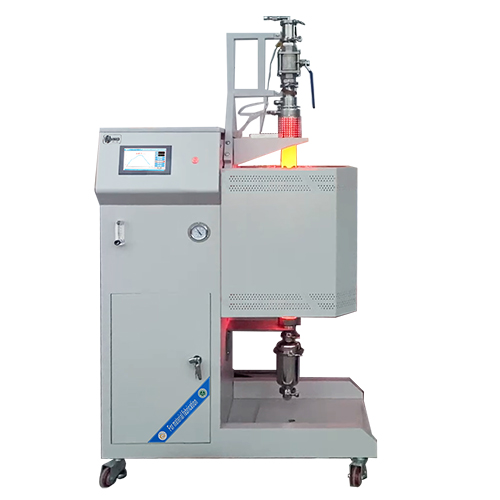 High temperature vertical rapid pyrolysis furnace