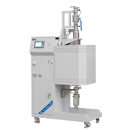 High temperature vertical rapid pyrolysis furnace