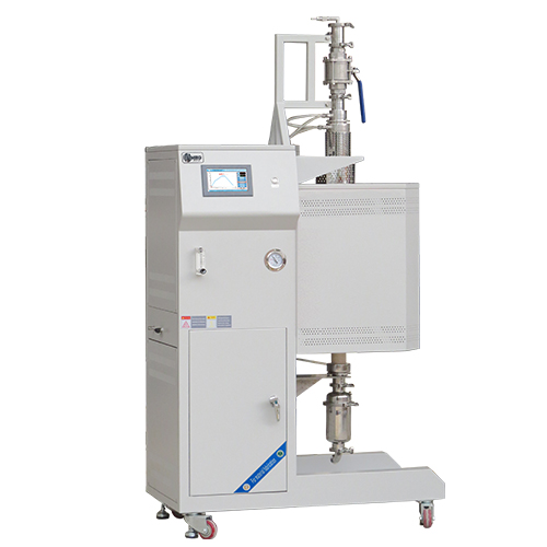 High temperature vertical rapid pyrolysis furnace