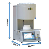 Bottom-loading high temperature sintering furnace