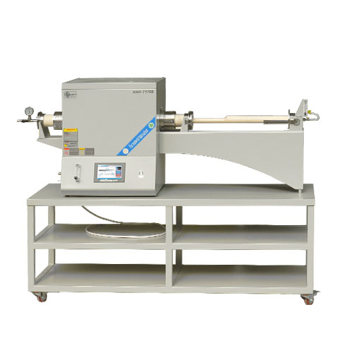 Push-pull tube sintering furnace