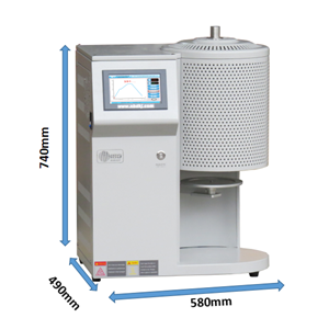 Zirconia crystallizing furnace