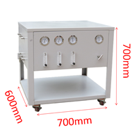 Float + vacuum system mobile platform