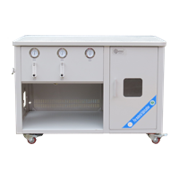 Float + vacuum system mobile platform