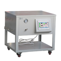 Touch screen mass flow control distribution cabinet