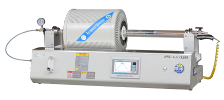 Sliding rail mobile fast annealing furnace