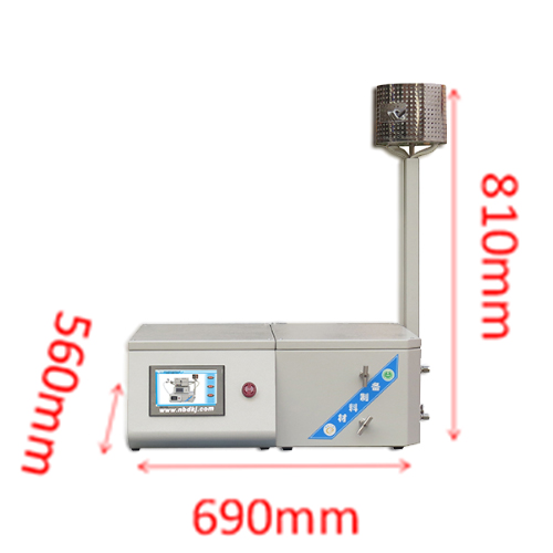 Gas safety protection device for tube furnace