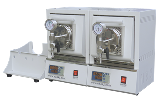 Mini vacuum furnace for glove box