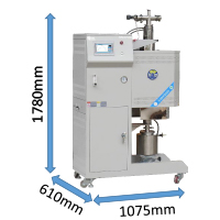 Vertical HVPE single crystal growth system