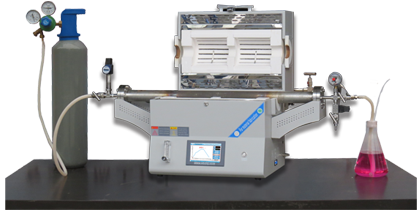 High pressure tube furnace 