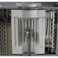 Vacuum vibrating vertical tube furnace