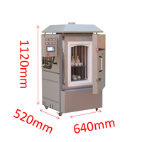 Production-type atmosphere muffle furnace
