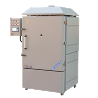 Production-type atmosphere muffle furnace