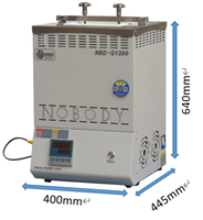 Heat resistant material test furnace