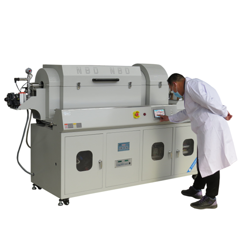 Automatic feed and feed hydrogen absorption sintering furnace