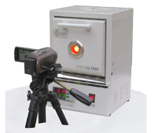 Observation window muffle furnace